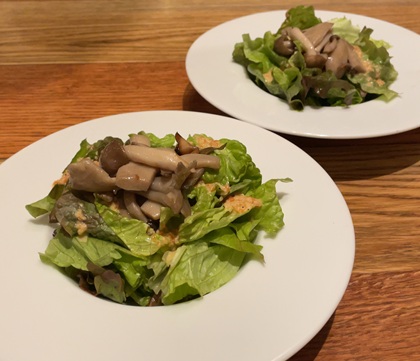 テンアライド ミートキッチン log50 きのこのサラダ