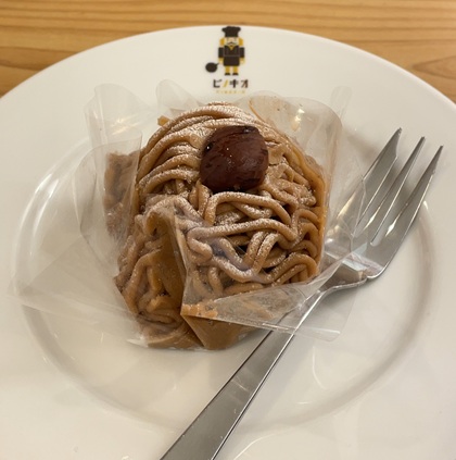 フジオフード 株主優待 喫茶店ピノキオ 選べるケーキセット クリームコーヒー モンブラン