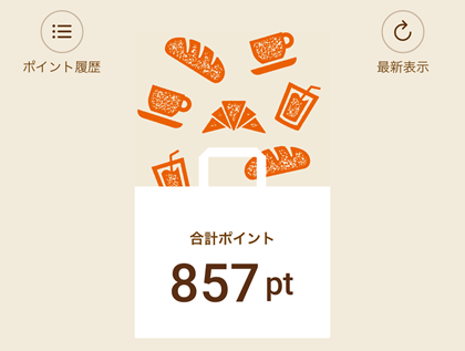 サンマルクカフェ アプリポイント