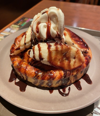 サンマルクカフェ デニブラン チョコバナナ