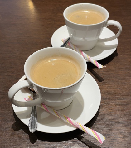 チムニー 株主優待 66DINING 六本木六丁目食堂 池袋東武店 平日ランチ セットドリンク ホットコーヒー