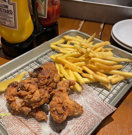 HangOut HangOver コース フライドポテト&クリスピーフライドチキン