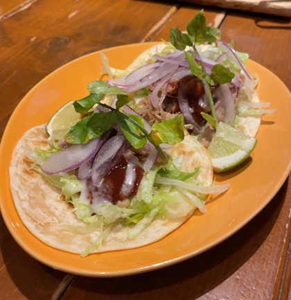 HangOut HangOver コース オリジナルタコス