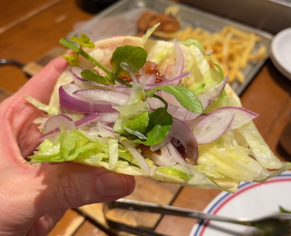 HangOut HangOver コース オリジナルタコス