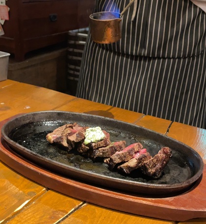 HangOut HangOver コース ワイルドビーフステーキグリル~ローストガーリックソース~