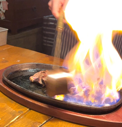 HangOut HangOver コース ワイルドビーフステーキグリル~ローストガーリックソース~