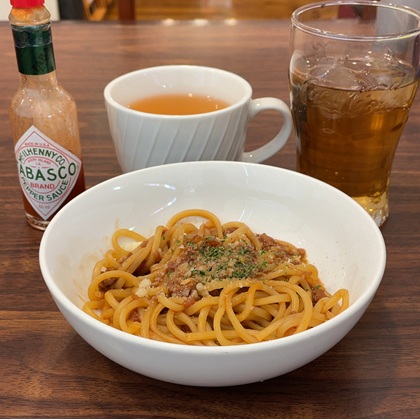 ジョナサン 昼プチセット ちいさなパスタボロネーゼ