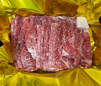 懸賞 第3回 旭物産 キャンペーン 霜ふり本舗 松阪牛 すき焼き用モモ肉 当選