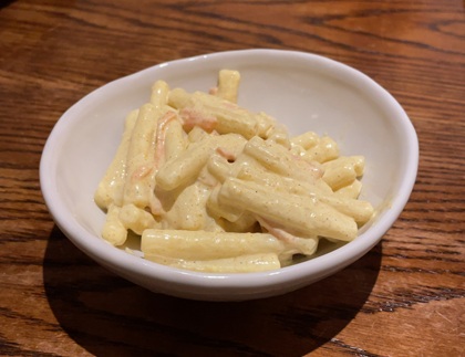 金の蔵 池袋 食べ飲み放題 食べ放題 マカロニサラダ(カレー風味)