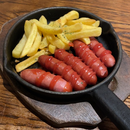 金の蔵 池袋 食べ飲み放題 食べ放題 BBQソーセージ