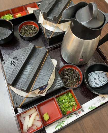 釜寅 釜飯セッティング完了