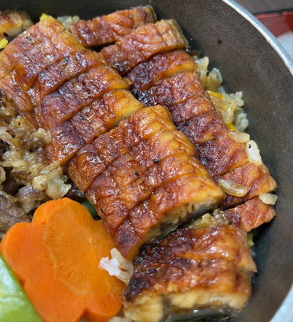 釜寅 選べる釜飯 うなぎハーフ&黒毛和牛ハーフ