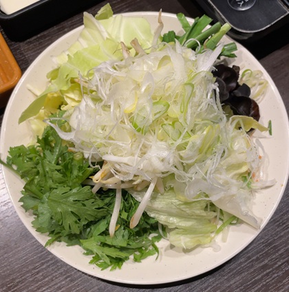 しゃぶ葉 野菜