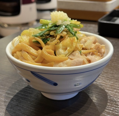 しゃぶ葉 背徳 至高のグルメフェア ワシワシ麺 背徳まぜそば