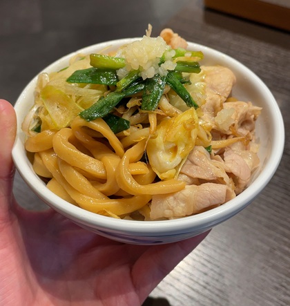 しゃぶ葉 背徳 至高のグルメフェア ワシワシ麺 背徳まぜそば