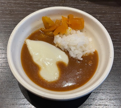 しゃぶ葉 カレーライス モッツァレラチーズ