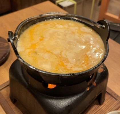 やきとりの扇屋 丸ごとトマトのトマチーとんこつ小鍋 雑炊セット