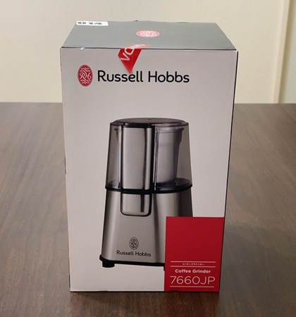 ヤマダホールディングス 株主優待 使い道 ラッセルホブス コーヒーグラインダー 7660JP