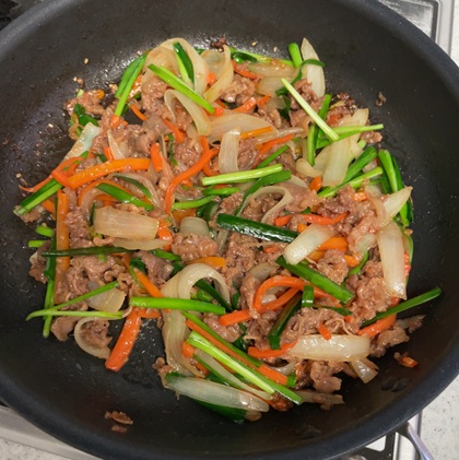 福岡県田川市 ふるさと納税 返礼品 牛肉切り落としプルコギ味500g×3パック トライアル