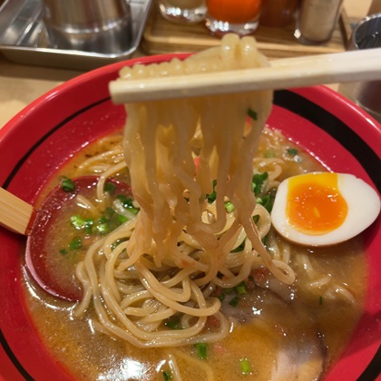 えびそば 一幻 東京駅 八重洲地下街 ヤエチカ えびみそ(そのまま・太麺)