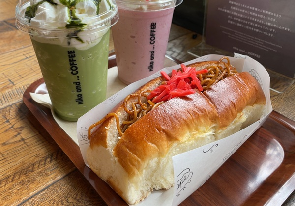 アダストリア アンドエスティHD 株主優待 niko and … TOKYO ニコアンドトーキョー 原宿 COFFEE カフェ 抹茶スムージー ストロベリースムージー ニコパンヤキソバ