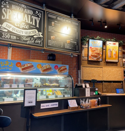 niko and … TOKYO ニコアンドトーキョー COFFEE カフェ