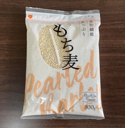 アスクル 株主優待 LOHACO購入品 はくばく 食物繊維たっぷり もち麦