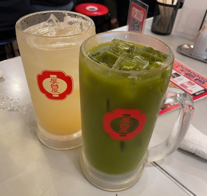 博多劇場 どでかジンジャーハイボール どでか抹茶ハイ