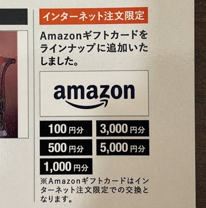 NISSOホールディングス 株主優待 Amazonギフトカード カタログ