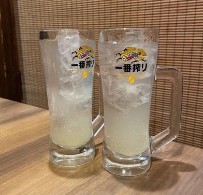 鳥良商店 レモンサワー