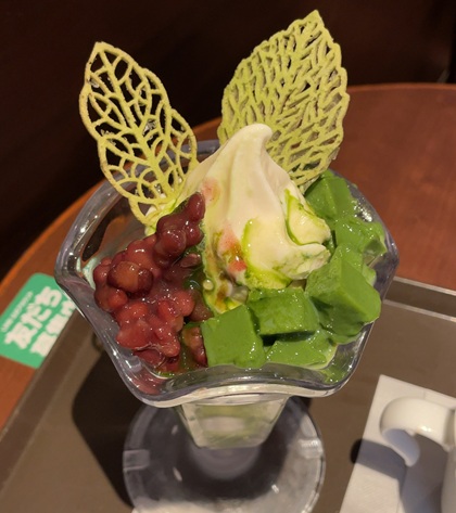 サンマルクカフェ 濃密抹茶パフェ