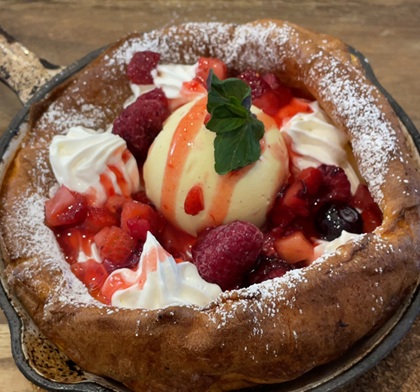 宇都宮 インターパーク TABI CAFE ダッチベイビーベリー&ベリー