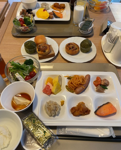 ホテルアーバングレイス宇都宮 朝食バイキング