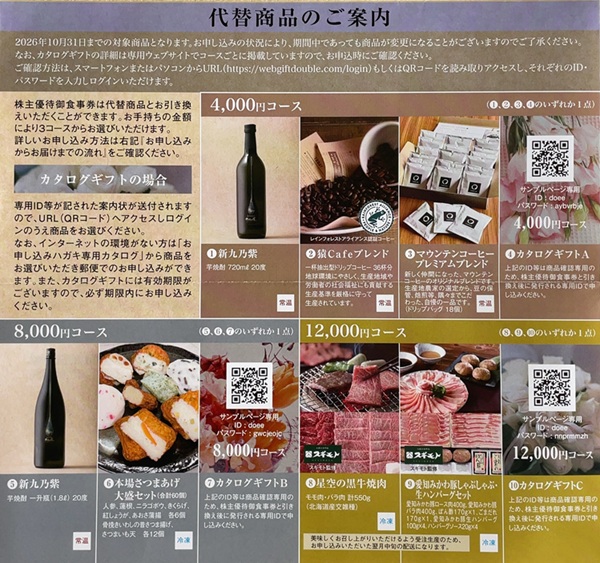 ジェイグループホールディングス 株主優待