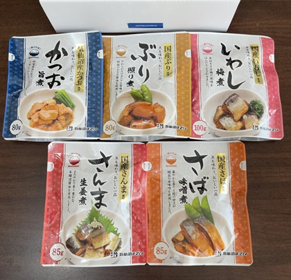 東海カーボン 株主優待 【宮城県】＜気仙沼ほてい＞煮魚5種詰合せ
