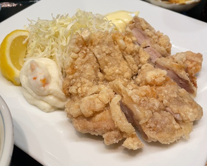 大庄 日本海庄や ランチ 鶏 竜田揚げ定食