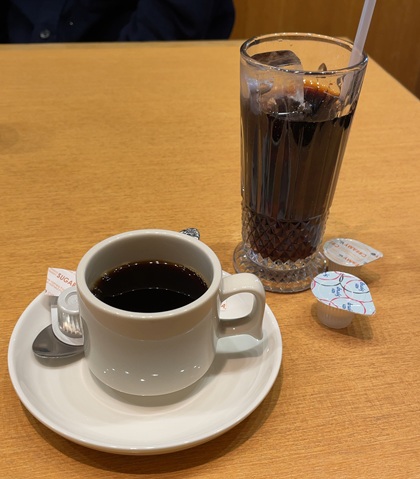 大庄 日本海庄や ランチ ドリンク ホットコーヒー アイスコーヒー