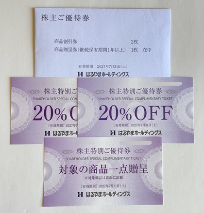 はるやまホールディングス 株主優待