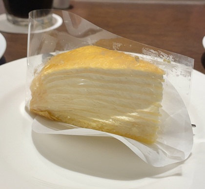 チムニー 株主優待 66DINING 六本木六丁目食堂 池袋東武店 ケーキセット ミルクレープ