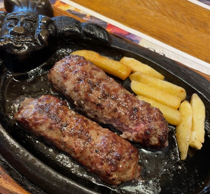 ブロンコビリー ランチ 炭焼きがんこハンバーグ