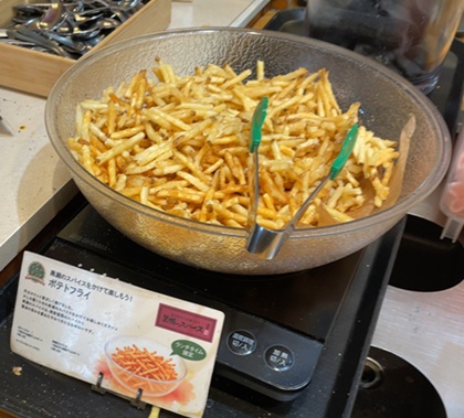 ブロンコビリー ランチ ブロンコビュッフェ ポテトフライ