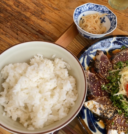新宿みやざき館 KONNE くわんね かつおめし定食