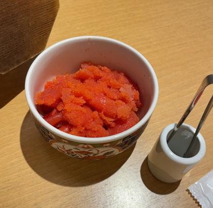 天麩羅 えびのや 食べ放題 明太子