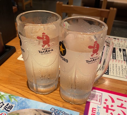てんぐ大ホール ランチ 水