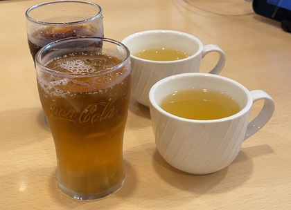 ジョナサン モーニング ドリンクバー スープ