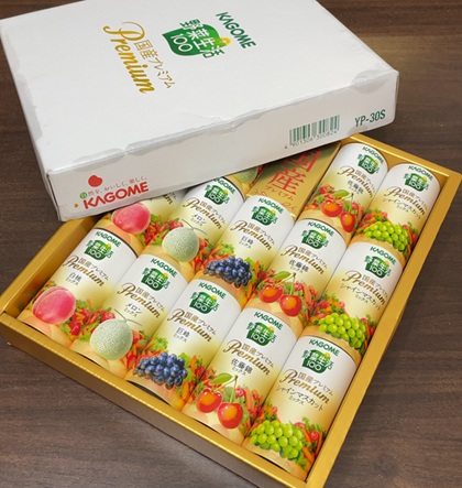 テイエステック 株主優待 カゴメ 野菜生活国産プレミアム紙容器詰合せ