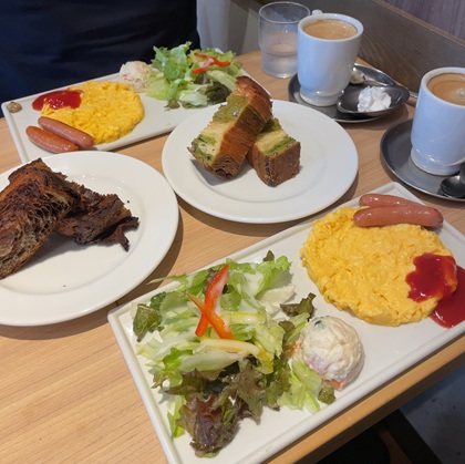 CAFE&BAKERY MIYABI カフェ&ベーカリー ミヤビ 大森店 モーニング モーニングセット コンチネンタル