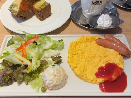 CAFE&BAKERY MIYABI カフェ&ベーカリー ミヤビ 大森店 モーニング モーニングセット コンチネンタル